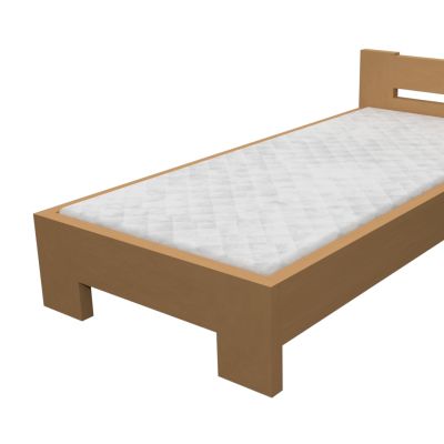 Dřevěná postel Lenka 90x200 cm buk