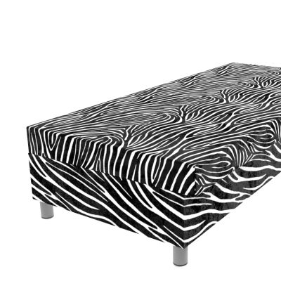 Válenda Zebra 195x85 cm lamelová molitanová na nohách