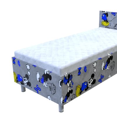 Válenda Hana Mickey modrá 200x90 cm s úložným prostorem